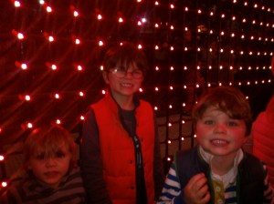 The boys inside 'Hundreds and thousands.'