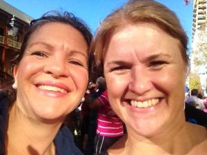 MDC 'selfie' with Carm, remembering her Mum.