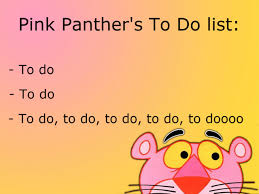 pink panther list